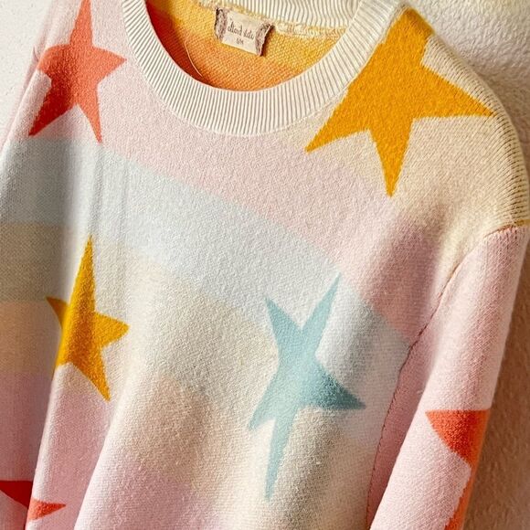 Altar'd State Multicolor Star Sweater Chic Women’s boutique top small designer - Picture 2 of 10